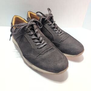 Brothers United Buadonis Suede Leather Chocolate Brown Sneakers Men's 9.5